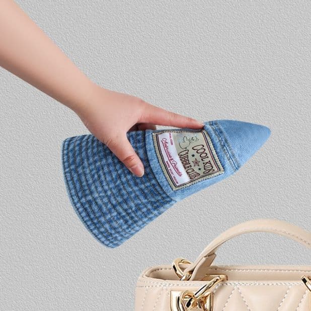 バケットハット 涼やか日よけ デニムバケットハット