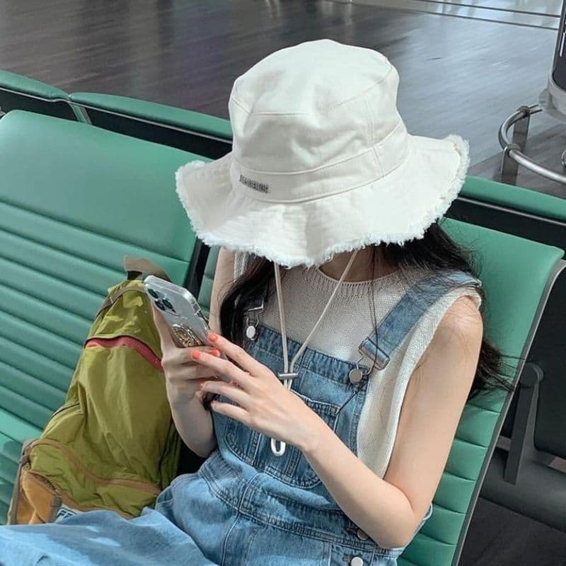 バケットハット 風を感じる旅人の帽子