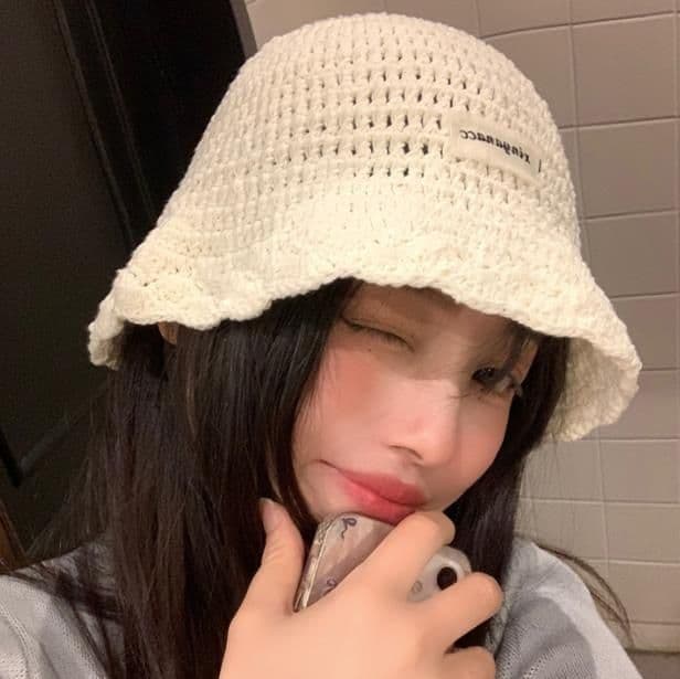 バケットハット 編み物 春夏新作 紫外線対策 日除け帽子 男女兼用