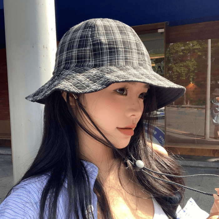 バケットハット 親子コーデでお出かけ リバーシブル帽子