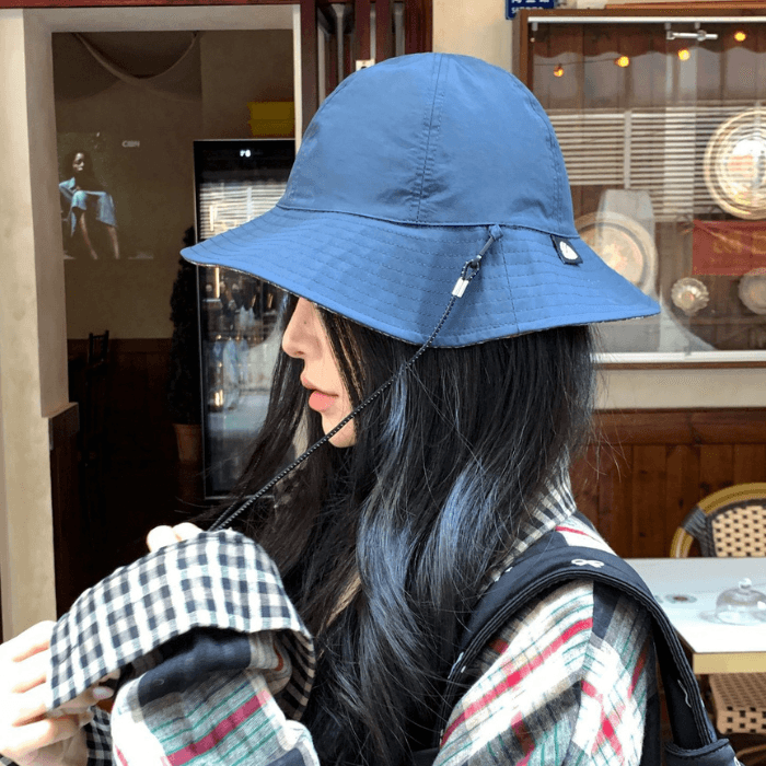 バケットハット 親子コーデでお出かけ リバーシブル帽子