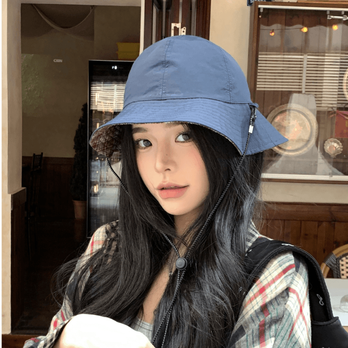 バケットハット 親子コーデでお出かけ リバーシブル帽子