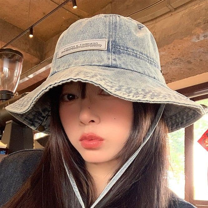 春夏 デニムバケットハット 日焼け対策 男女兼用